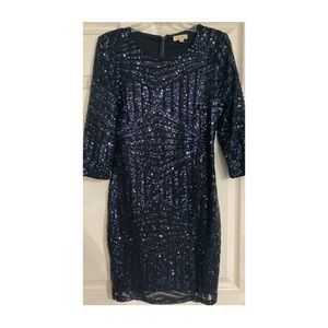 Royal Blue Sequin Dress